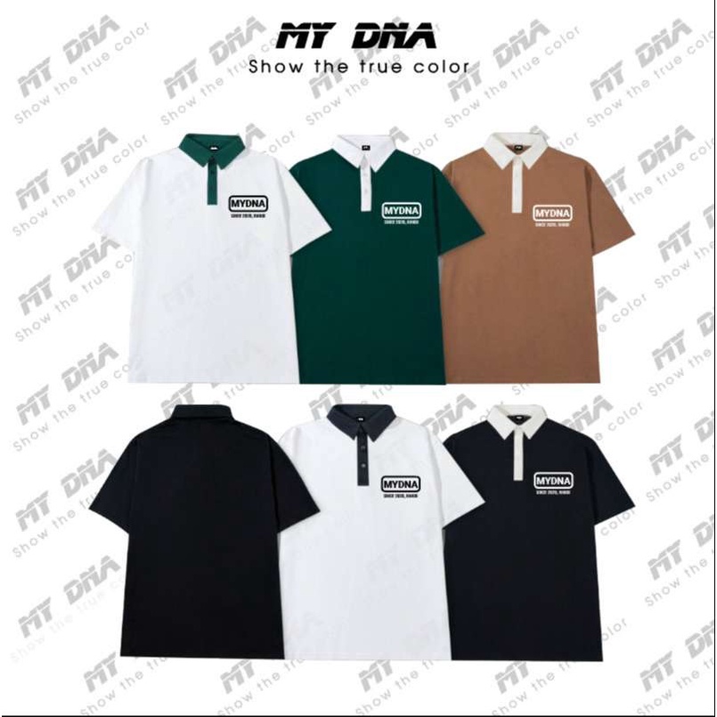 Áo polo local brand có bigsize 100kg cặp đôi nam nữ cao cấp unisex form dáng rộng fullbox by May Minh Thành MYDNA ngực