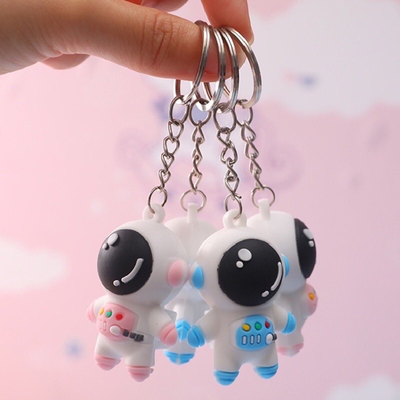 Móc Khoá Phi Hành Gia Hot Trend Móc Treo Chìa Khoá Silicon Hoạt Hình - Phụ Kiện Balo Túi Xách - Bánh Mì Store