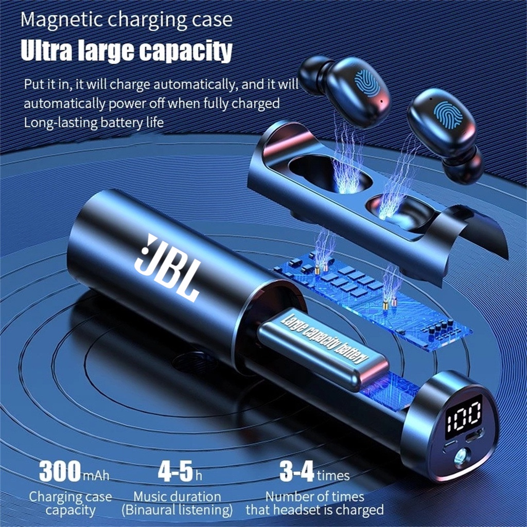 Tai Nghe Bluetooth Không Dây N21 TWS Chống Thấm Nước Hi-Fi Qxh5