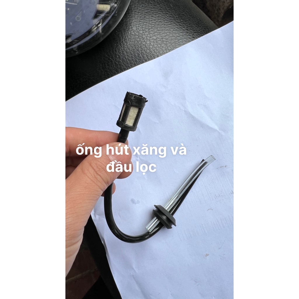 ( Bán Giá Sỉ ) Ống Hút Xăng vào bình xăng con Và Đầu Lọc Xăng Máy Phát Cỏ ( hgshop )