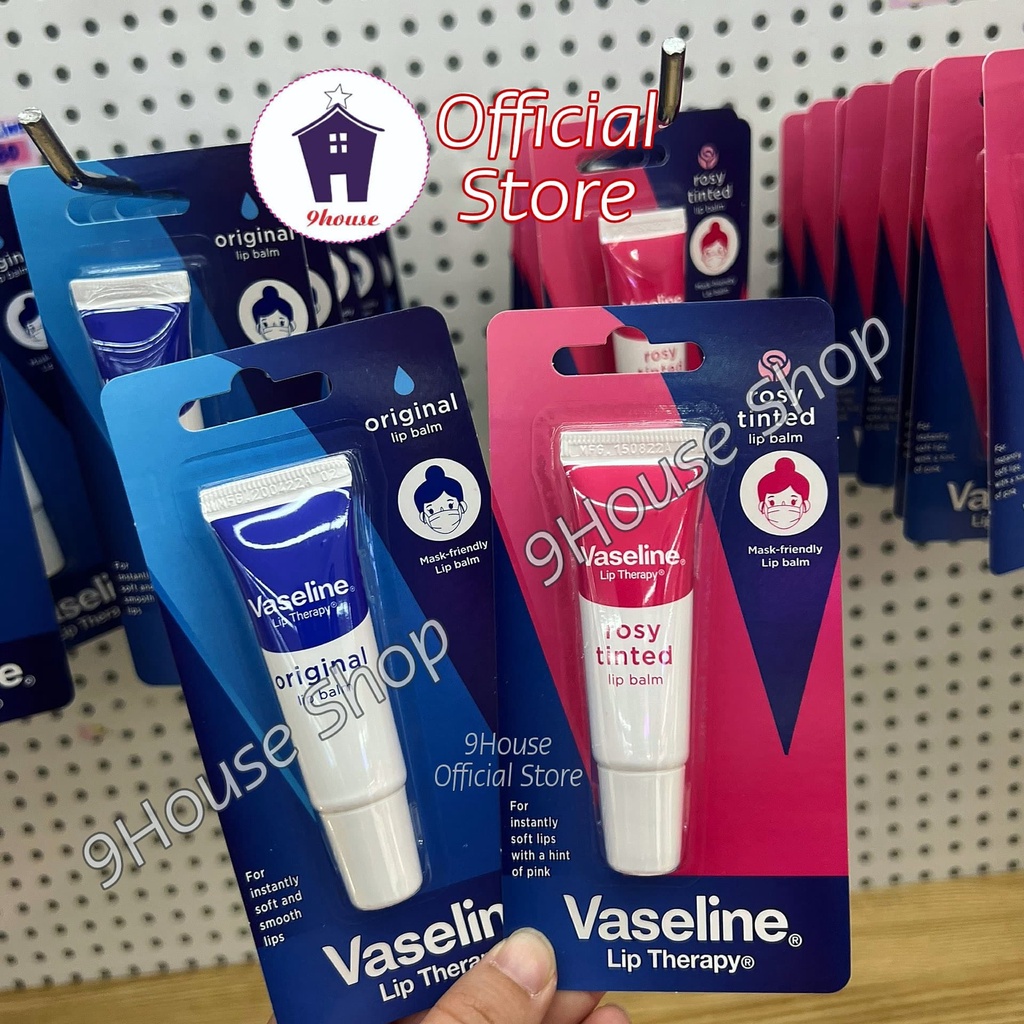 01 Tuýp Son Dưỡng Môi Vaseline Lip Therapy Thái Lan 10gram