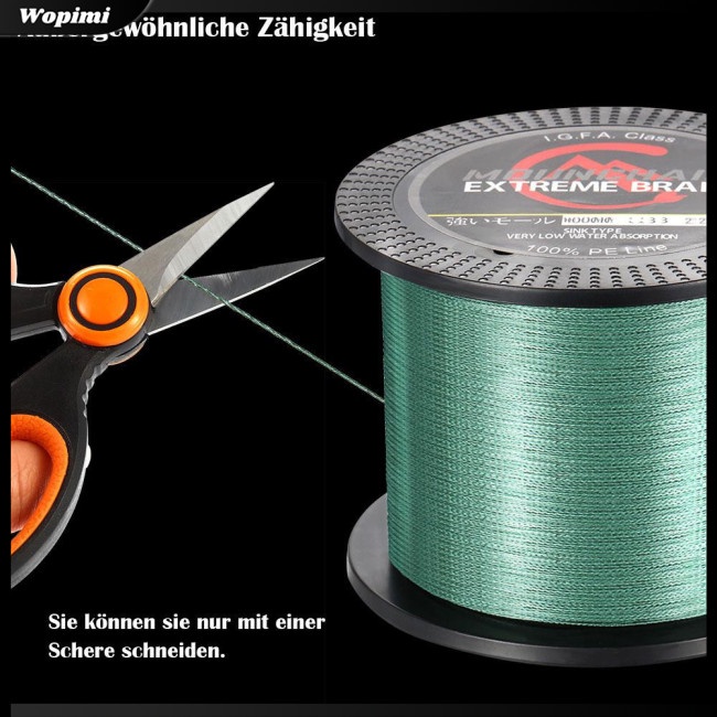 Mf Cuộn Dây Câu Cá 100% Nhựa PE Dài 500M