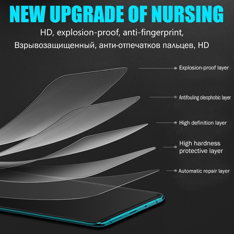 Kính Cường Lực Bảo Vệ Màn Hình Cong 3D Cho Realme 10 9 8 7 6 5 3 Pro Plus 9i 8i 7i 6i 5i 6s 5s Q 4G 5G 2023