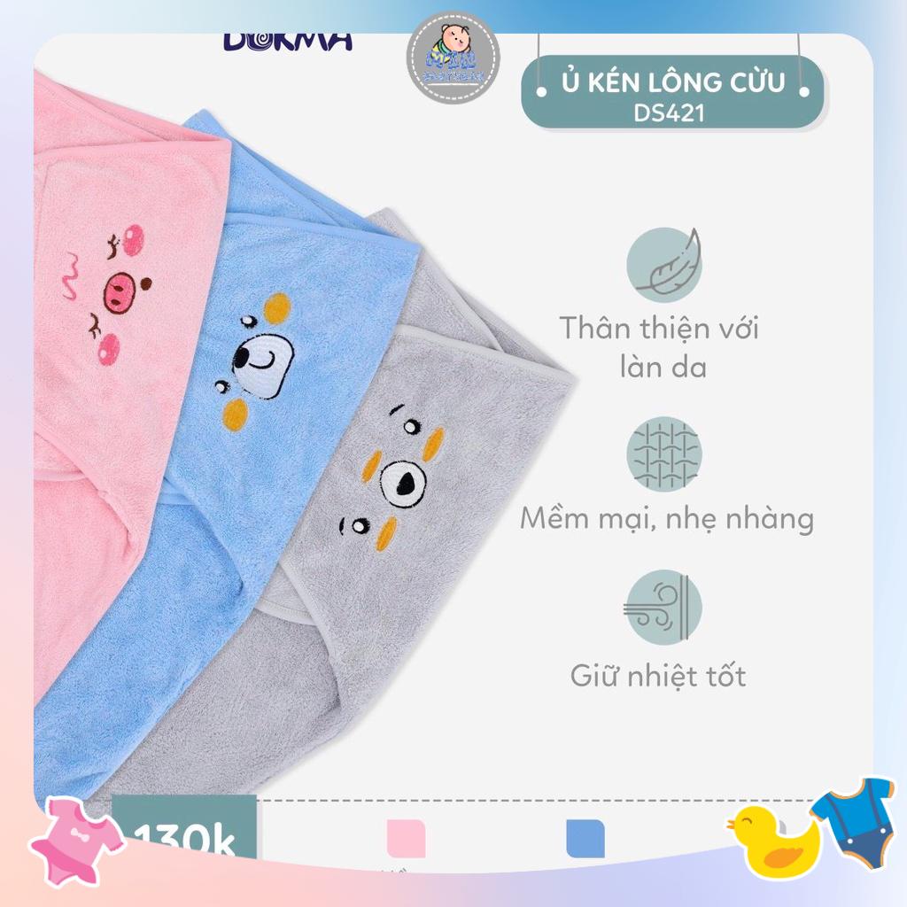 Khăn ủ choàng lông cừu Dokma 80x82cm