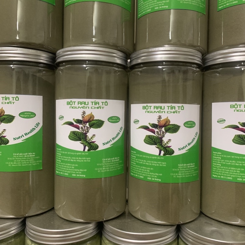 Bột tía tô sấy lạnh nguyên chất