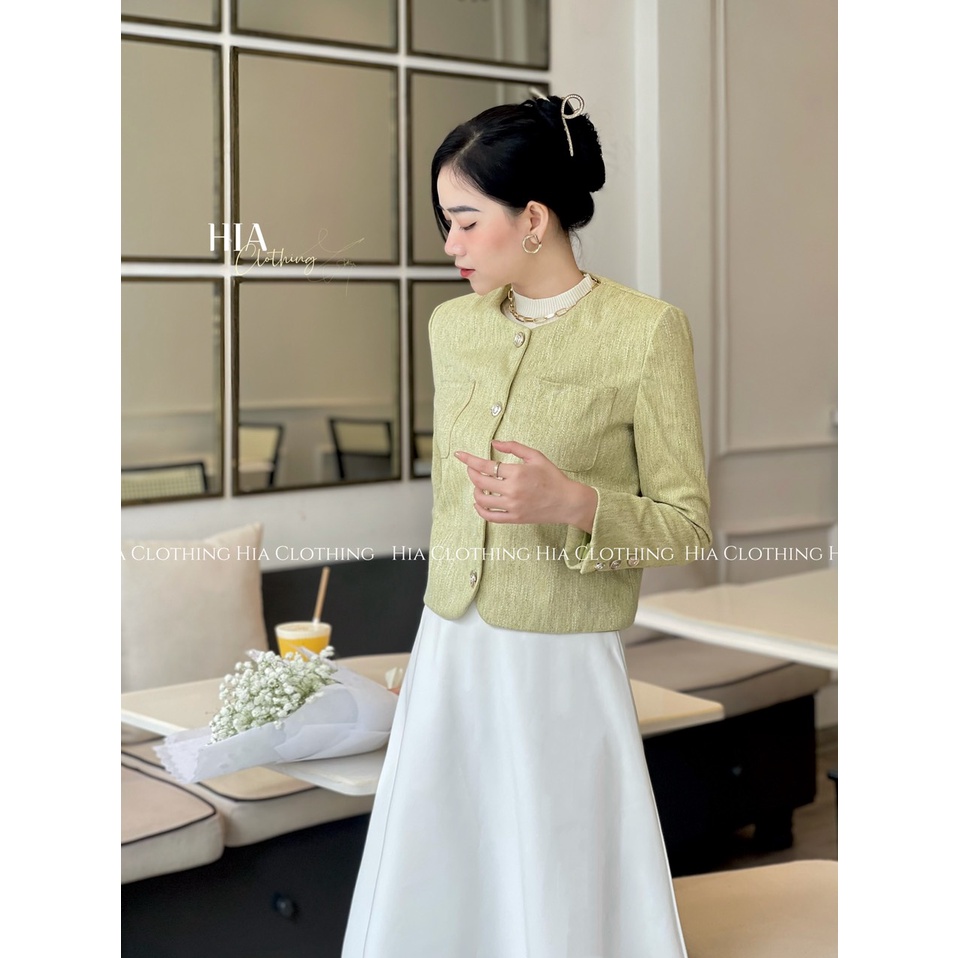 ÁO KHOÁC DẠ BY HIA V820