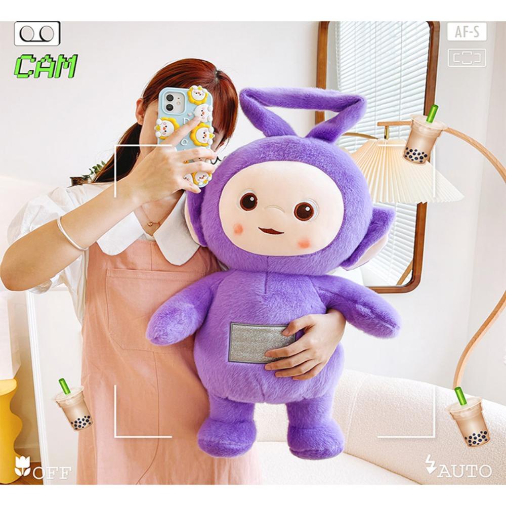 Boboancesco Thú Nhồi Bông Hình teletubbies Màu Tím Đáng Yêu Cho Bé