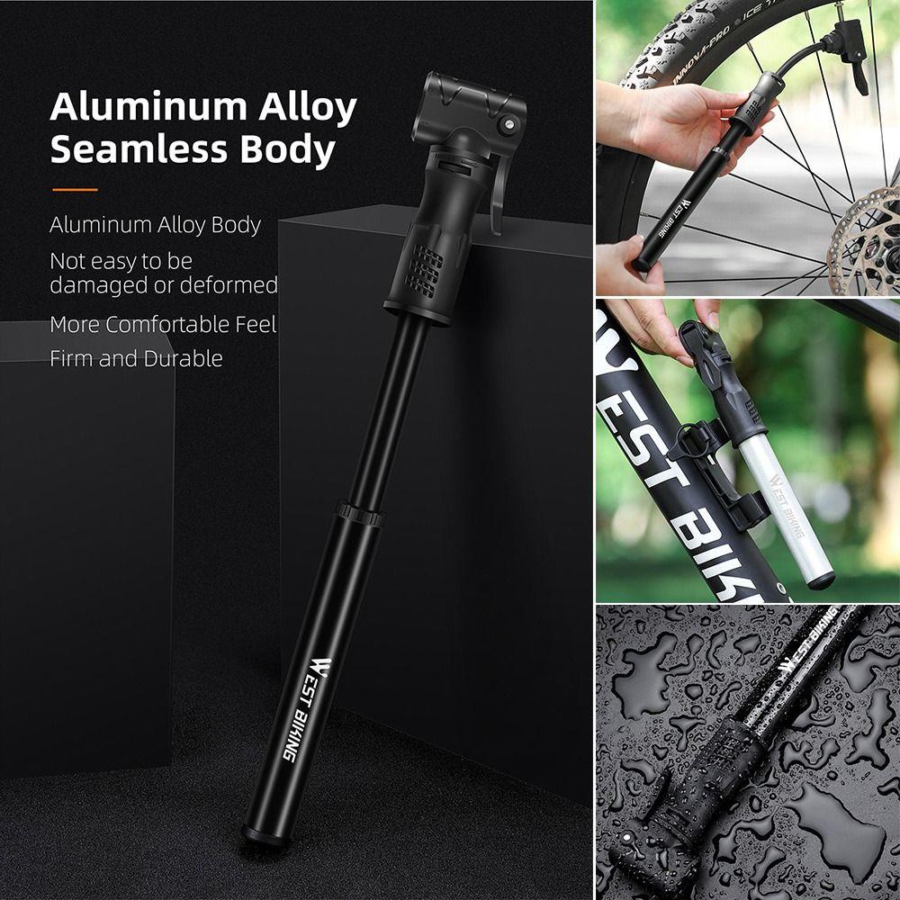 Bơm Xe Đạp Leo Núi Mini Thiết Kế Nhỏ Gọn Tiện Lợi