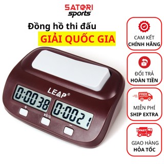 Đồng hồ chơi cờ tướng cờ vua chính hãng leap pq9907s , bấm giờ đếm ngược thời gian thi đấu cờ - satori sport
