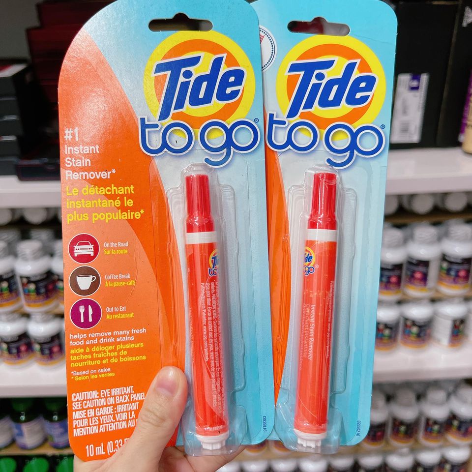 💛 BÚT TẨY VẾT BẨN QUẦN ÁO TIDE TO GO 10 ml