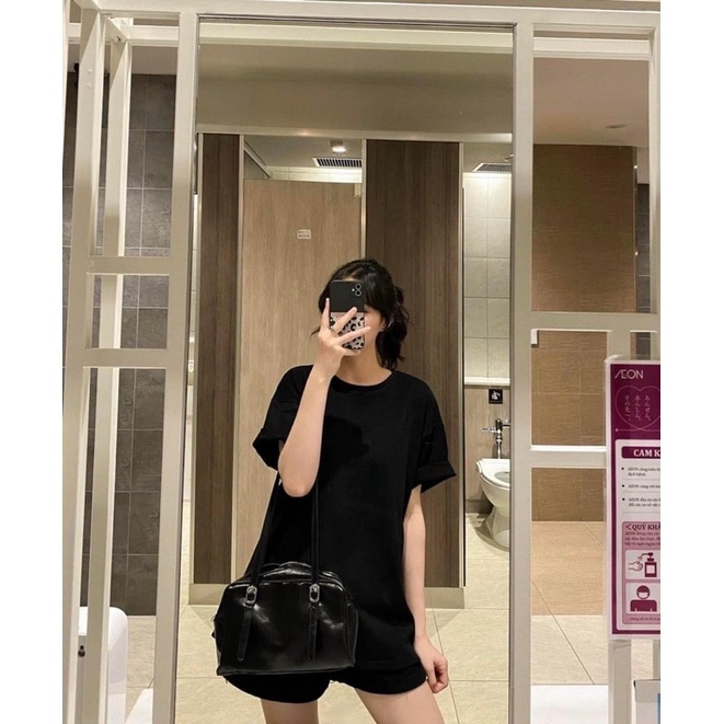 ÁO THUN UNISEX form rộng/ Cotton 100% - Ảnh thật