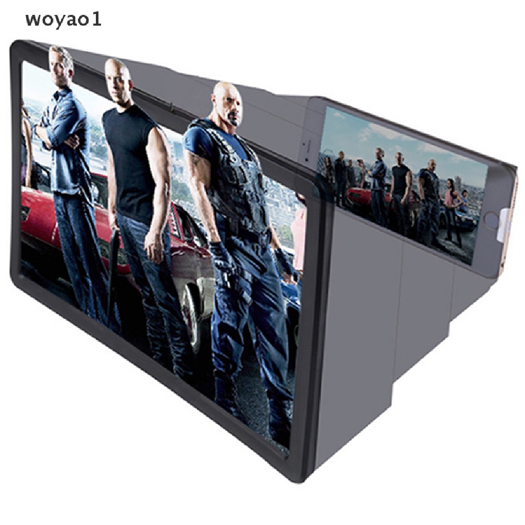 Kính Phóng Đại Màn Hình Điện Thoại 3D 8.2Inch woyao1 Phụ Kiện Trang Trí Thiết Kế Dễ Thương Chuyên Dùng