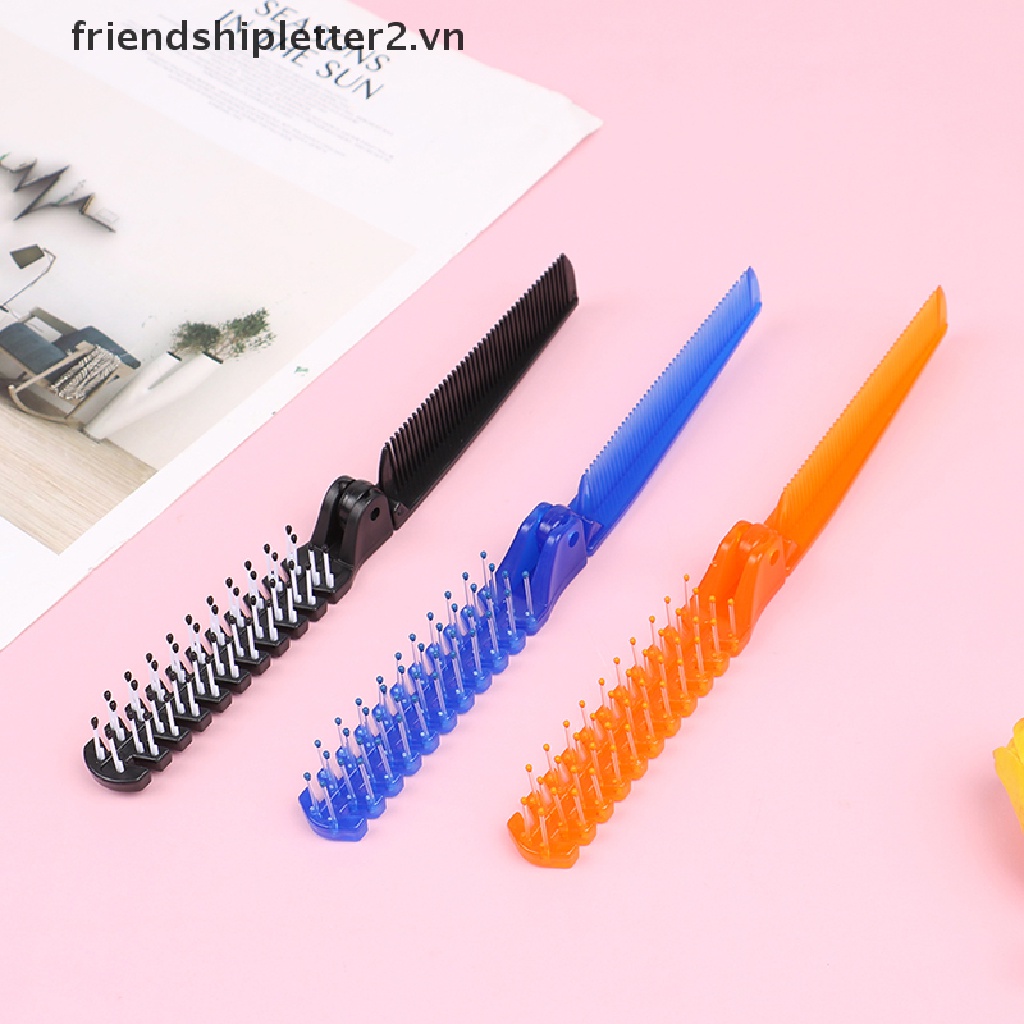 Lược Nhựa Chống Tĩnh Điện Có Thể Gấp Gọn Tiện Lợi