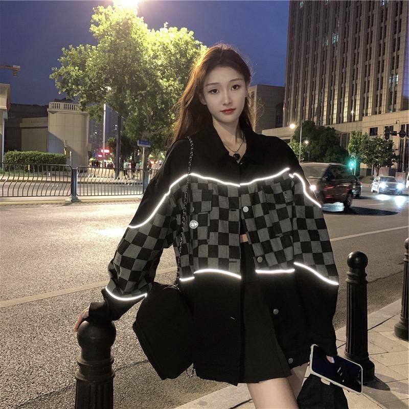 ÁO BÒ NAM- NỮ KẺ CARO THỜI TRANG ĐẸP a6