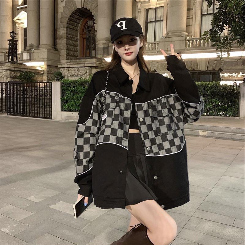 ÁO BÒ NAM- NỮ KẺ CARO THỜI TRANG ĐẸP a6