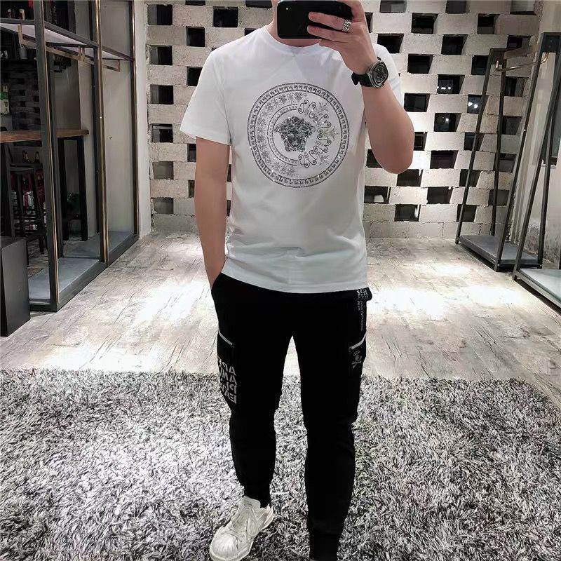 Mới Áo Thun Nam Ngắn Tay In Hình Cá Tính