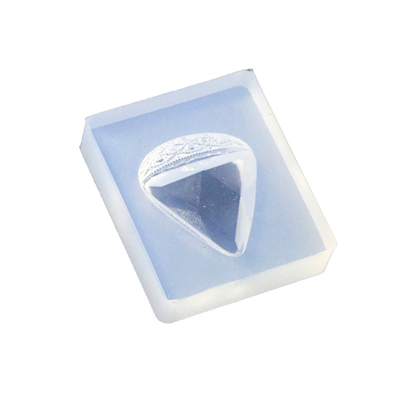 Khuôn nhựa silicon hình giọt nước làm mặt trang sức bằng resin epoxy tráng gương sáng bóng