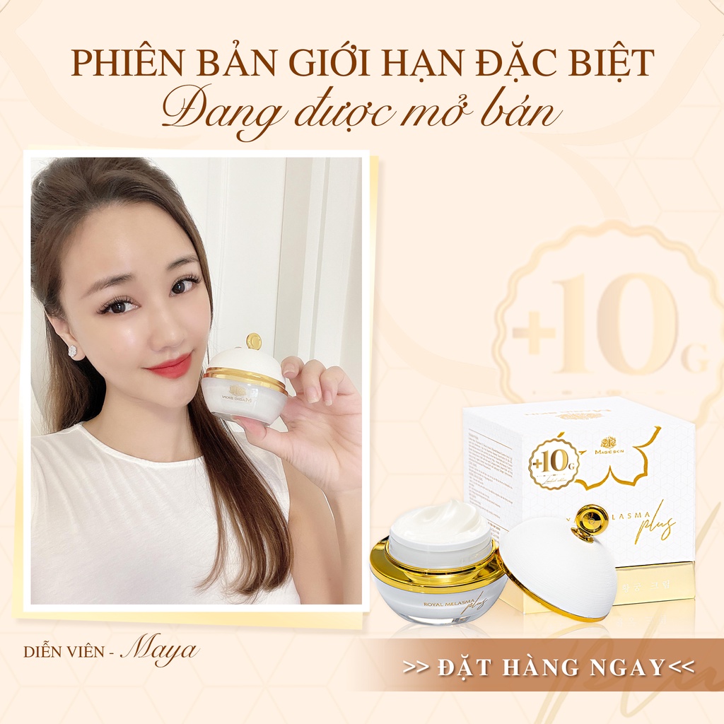 CAO NÁM MAGIC SKIN  cao nám Royal Melasma Plus ngừa nám tàn nhang ✔ Size 13g