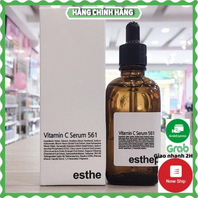 Tinh chất Serum Vitamin C Esthemax 561 Sáng Da, hỗ trợ Thâm Mụn, Đều Màu Da 100ml - HANA