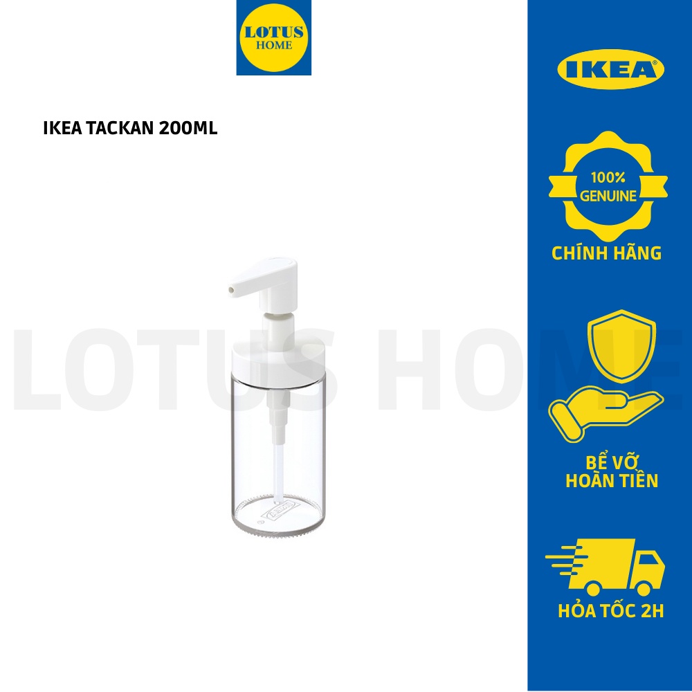 Bình chiết đựng xà phòng Tackan IKEA