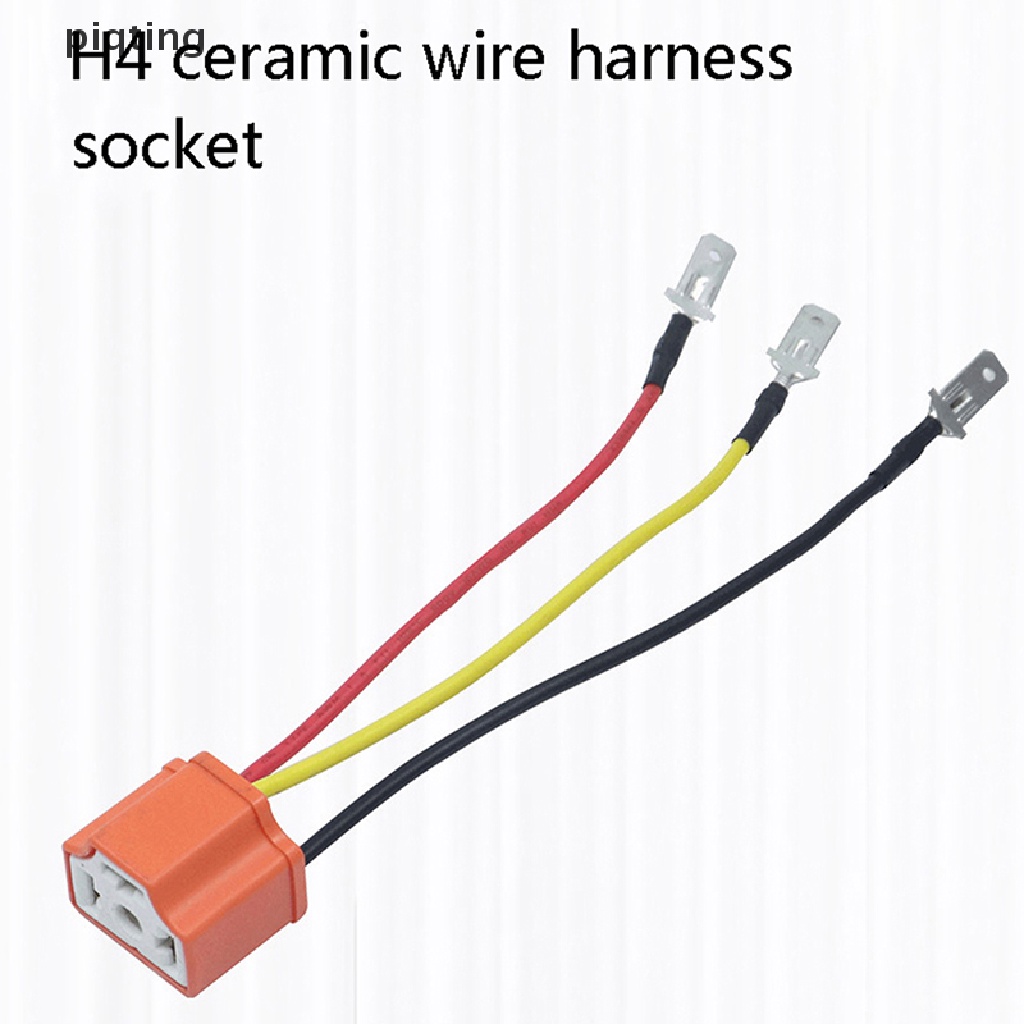 Giá Đỡ Bóng Đèn Pha LED H4 Bằng Sứ Chuyên Dụng Cho Xe Hơi