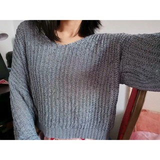 [ORDER]ÁO LEN CỔ V ÁO ULZZANG LEN MỎNG