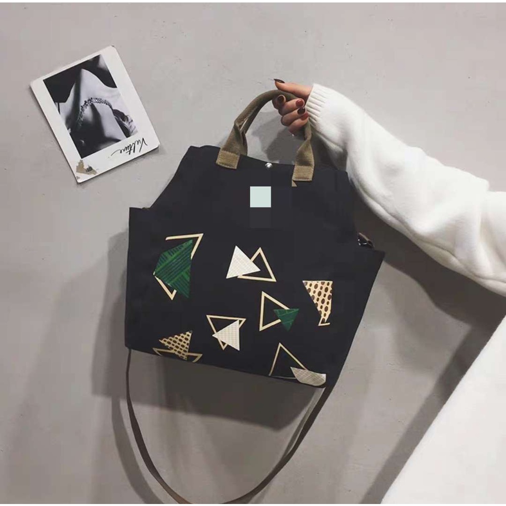 Có thể bán buôn Túi Tote Vải Nữ Họa Tiết Độc Đáo Thời Trang Đeo Vai Thanh Lịch Quà Tặng Sinh Nhật Cho Công Việc Hẹn Hò Ilikebag Hàng giao ngay