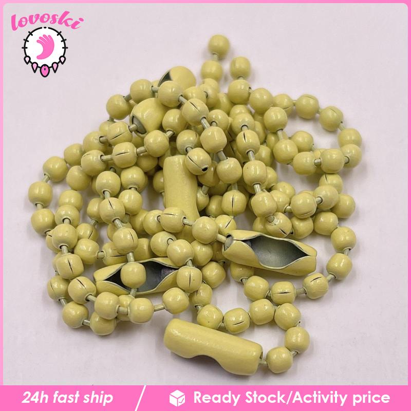 Set 100 Hạt Cườm Xỏ Lỗ Dùng Để Làm Trang Sức Thủ Công