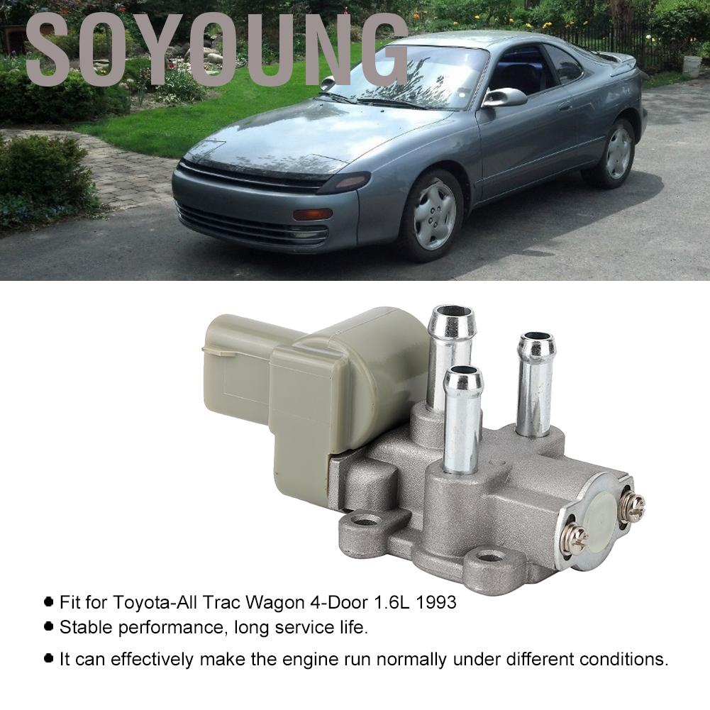 Soyoung Idle Air Control Valve 22270-15010 with Gasket Fit for Toyota Celica 1995 1996 1997 1998