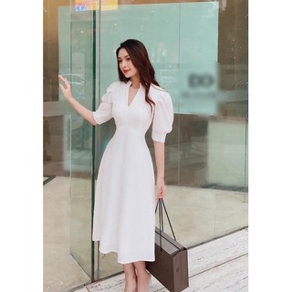 Đầm midi 2 màu