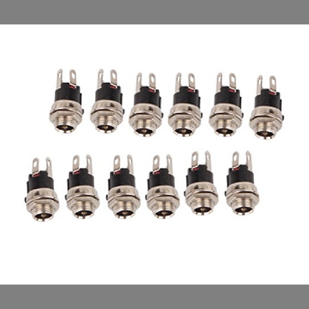 1 Cặp Jack Cắm Nguồn DC 5.5mm X 2.1mm Bằng Kim Loại