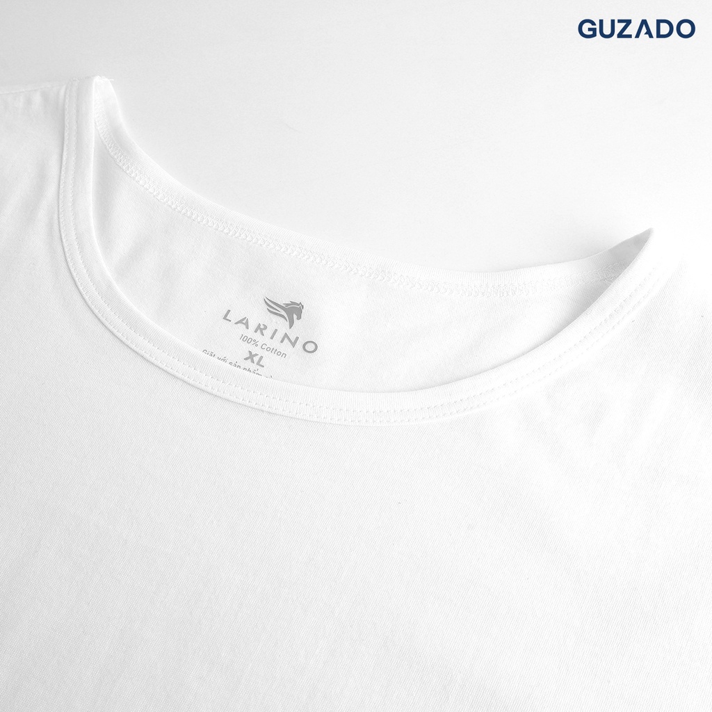 Áo thun nam cộc tay GUZADO lót trong cotton(2 màu đen trắng),co giãn thấm hút cực tốt RSC