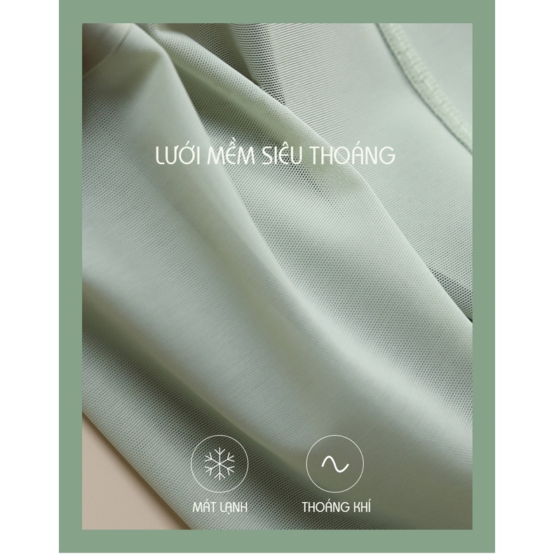 Quần Lót Cạp Cao Gen Bụng Nâng Mông Kháng Khuẩn Pha Lưới Siêu Thoáng Cao Cấp P525