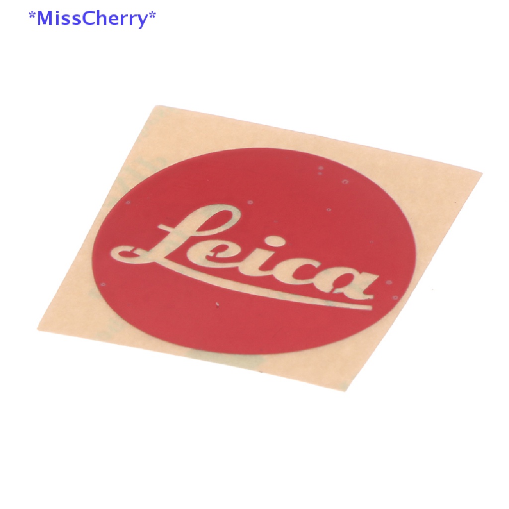 Miếng Dán Kim Loại Hình Logo Leica Trang Trí Điện Thoại Di Động / Máy Ảnh Mới
