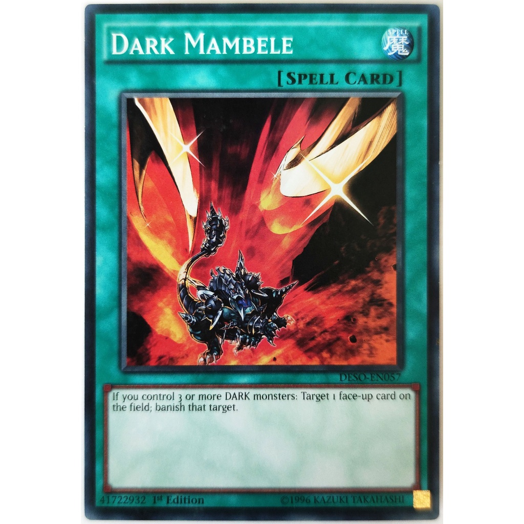 [Thẻ Yugioh] Dark Mambele |EN| Super Rare