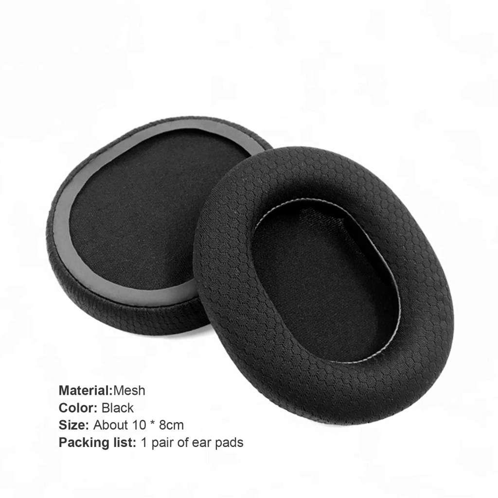 Cặp đệm tai nghe chụp đầu LENOVO vải lưới cách nhiệt chống ồn thay thế cho Steelseries Arctis3/ 5/ 7 Pro