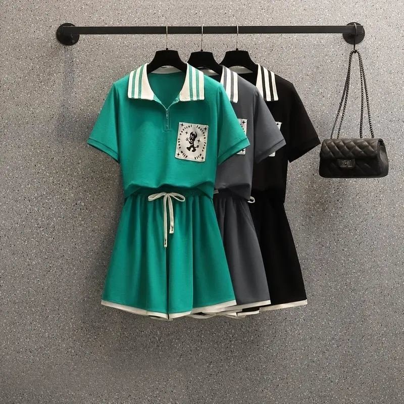 Set Đồ Thể Thao Plus Size Thời Trang Mùa Hè 2023 Cho Nữ