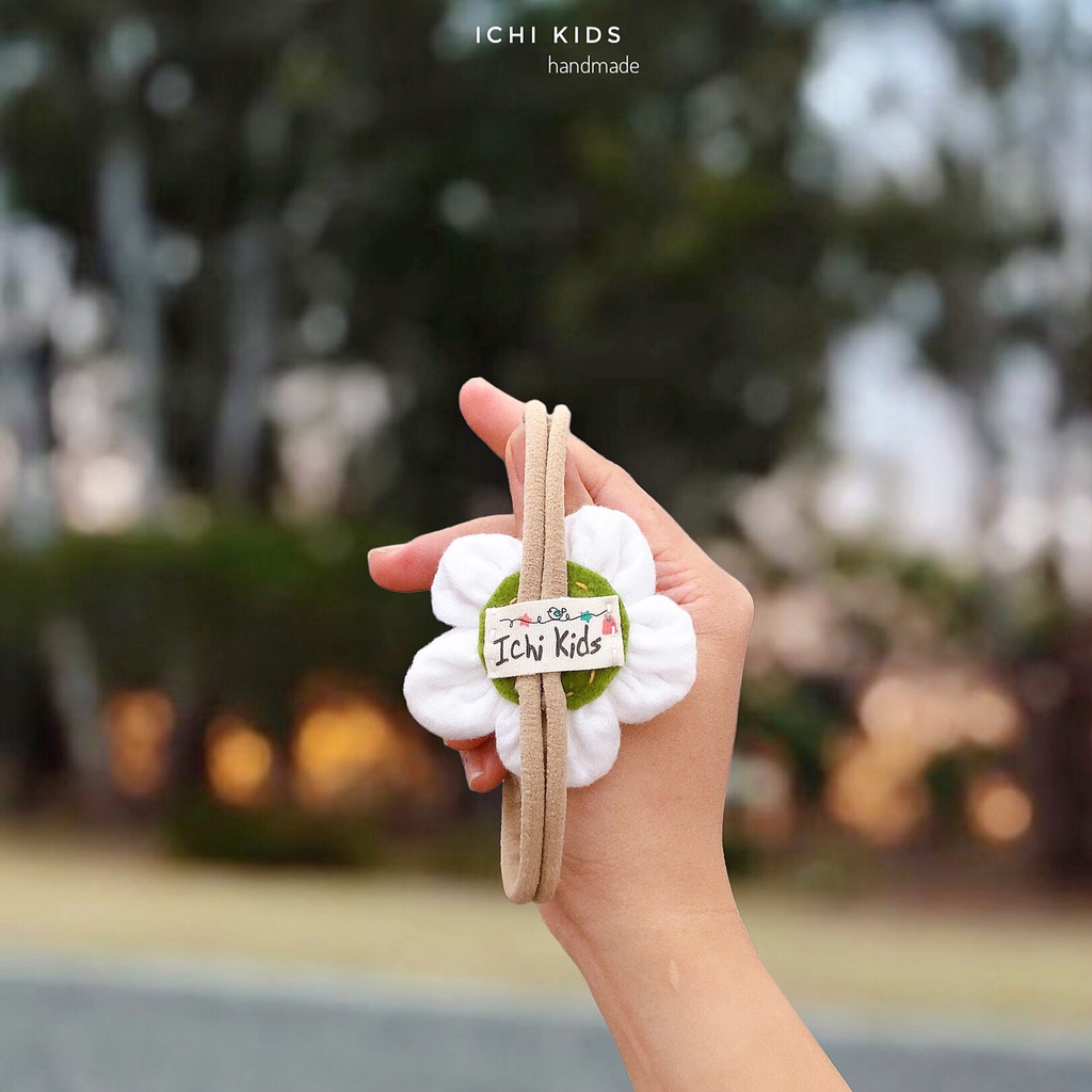 Kẹp tóc, băng đô handmade cho bé gái Ichikids