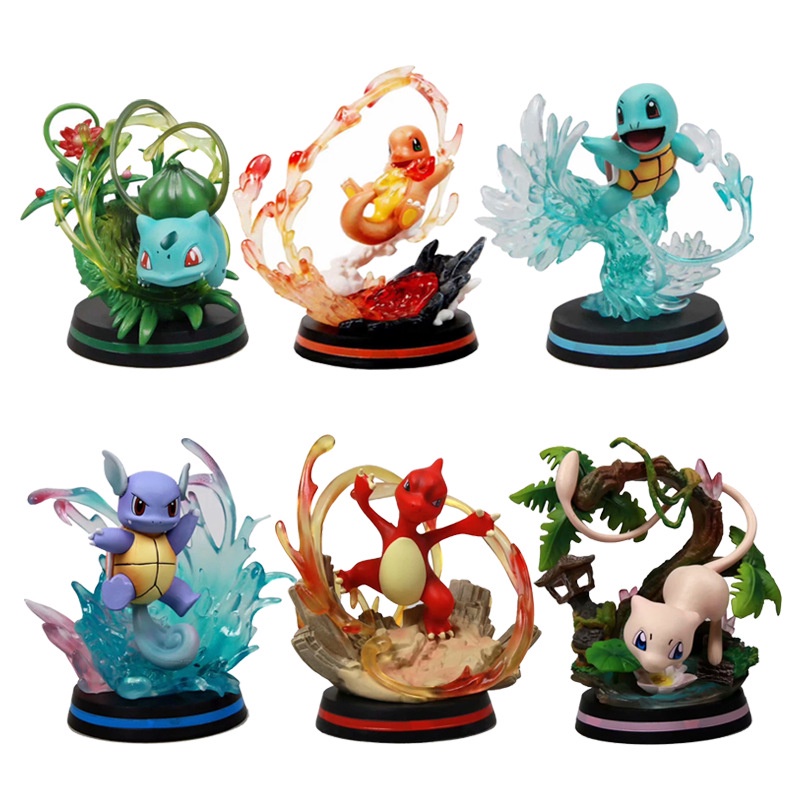 Mô Hình Nhân Vật Charizard Gengar Bulbasaur Trong Phim Hoạt Hình one piece