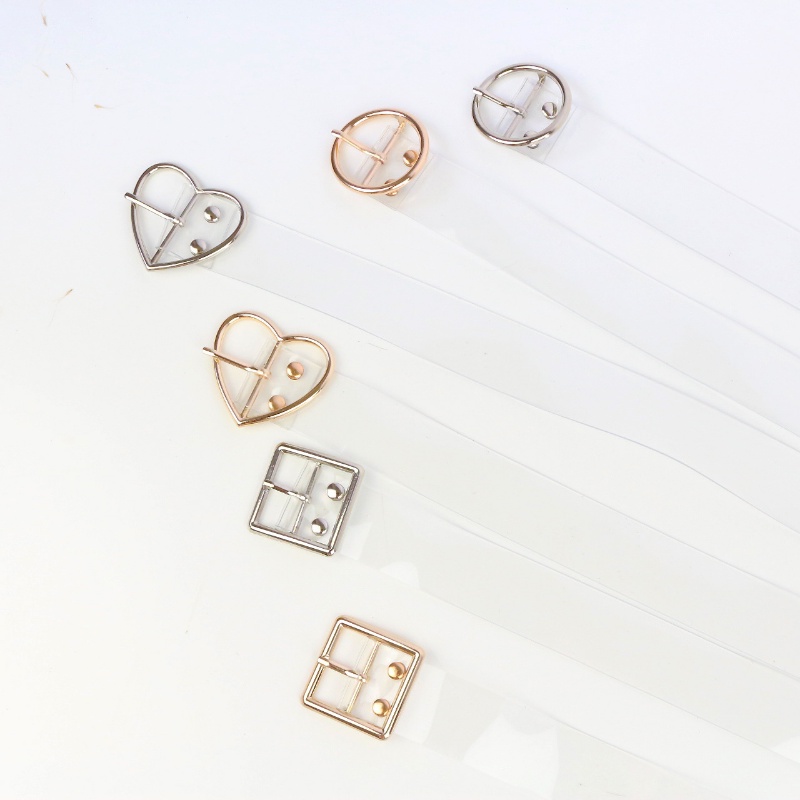 Thắt Lưng Trong Suốt Có Khóa Gài Thời Trang Mùa Hè Cho Nữ