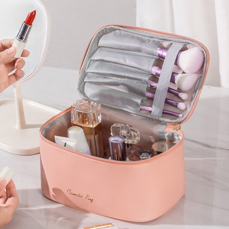 Túi Đựng Đồ Trang Điểm Sức Chứa Lớn Tiện Dụng Khi Đi Du Lịch