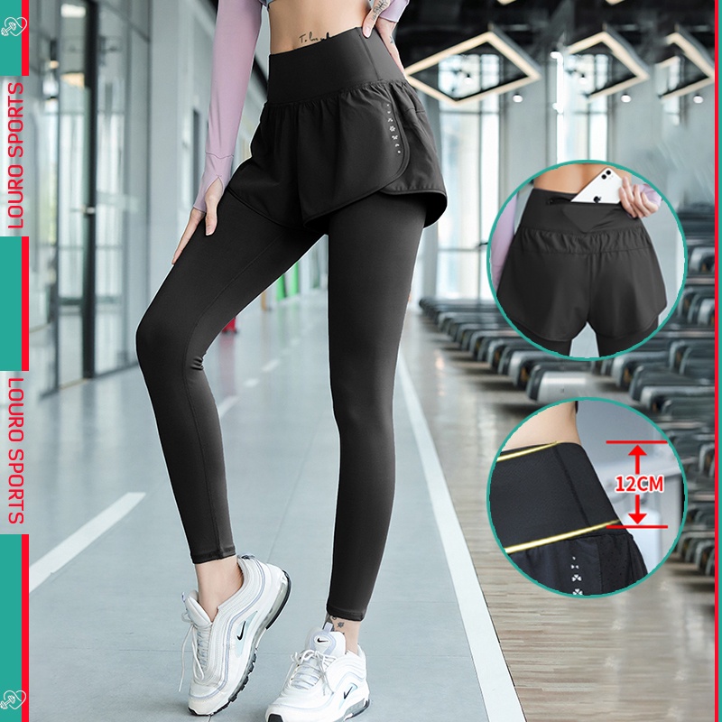 Bộ tập thể thao nữ  kiểu bộ đồ tập gym quần dài áo ngắn, kiểu dáng cao cấp đa năng, tập luyện thể thao