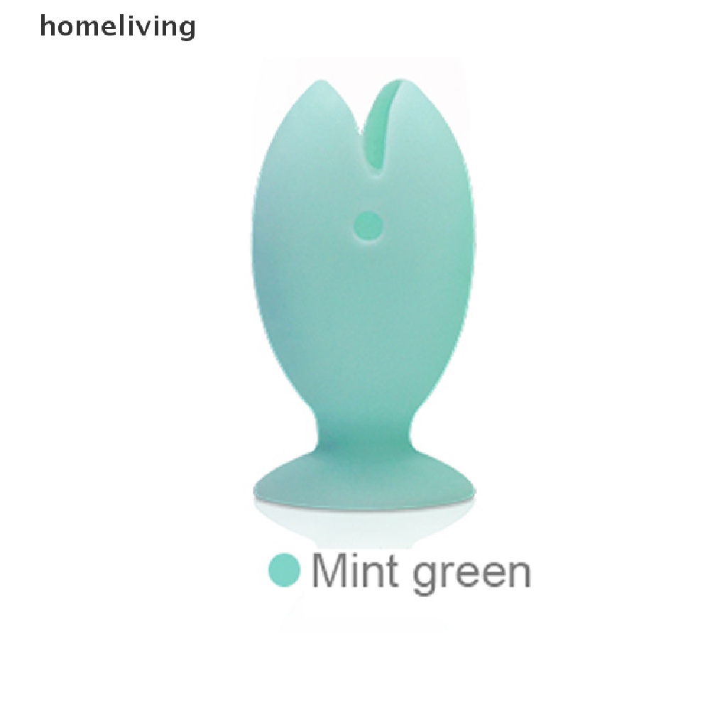 Giá Đỡ Bàn Chải Đánh Răng Bằng Silicone 45mm Hình Con Cá