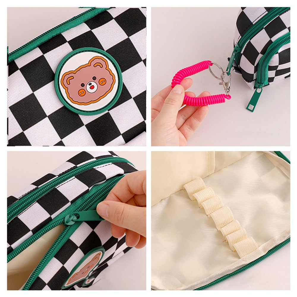 Túi Đựng Bút Hình Bàn Cờ Vua Kích Thước Lớn Dễ Thương Dùng Làm Quà Tặng Cho Học Sinh