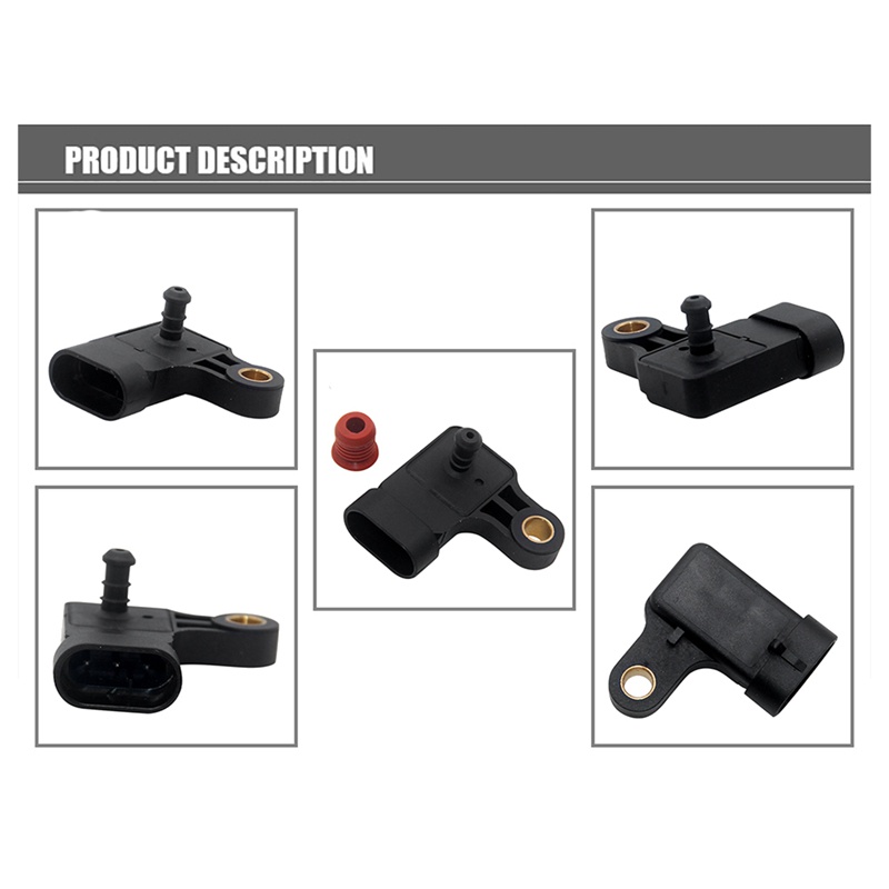 Cảm biến áp suất map cho chevrolet daewoo lacetti lanos leganza nubira optra rezzo 1.4 1.6 1.8 2.0 96276354 25184080