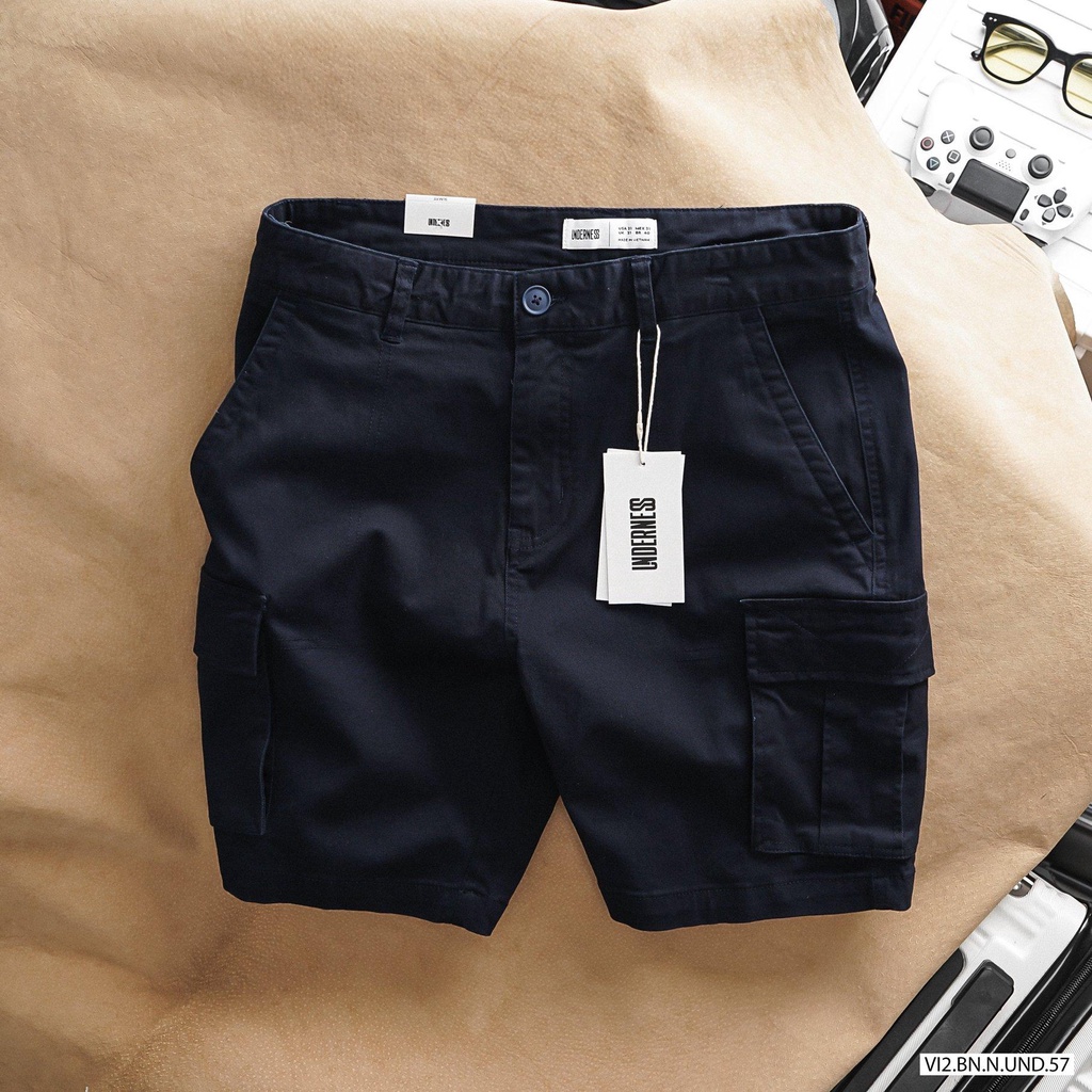 Quần Lửng Kaki Nam Túi Hộp, Phom Trên Gối