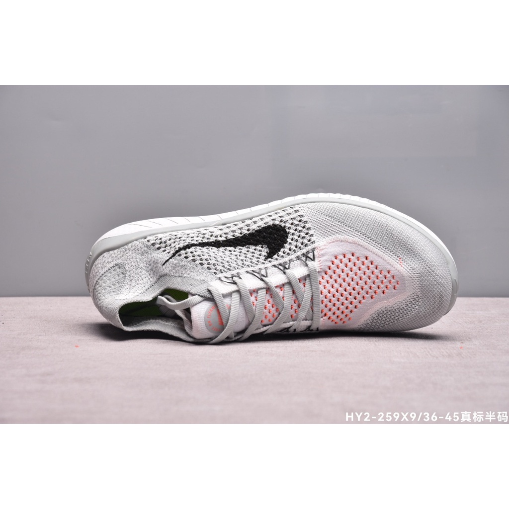 Giày Thể Thao Nike5368 Free Flyknit 5.0 Màu Xám 2c Thời Trang Dành Cho Nam Và Nữ