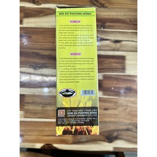 Thố đất đỉnh số 8 (đáy cạn, dùng nấu mì cay)