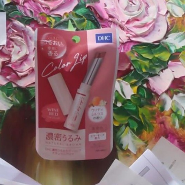 Son Dưỡng DHC Màu Đỏ R.ư.ơ.u Vang- W.i.n.e Red
