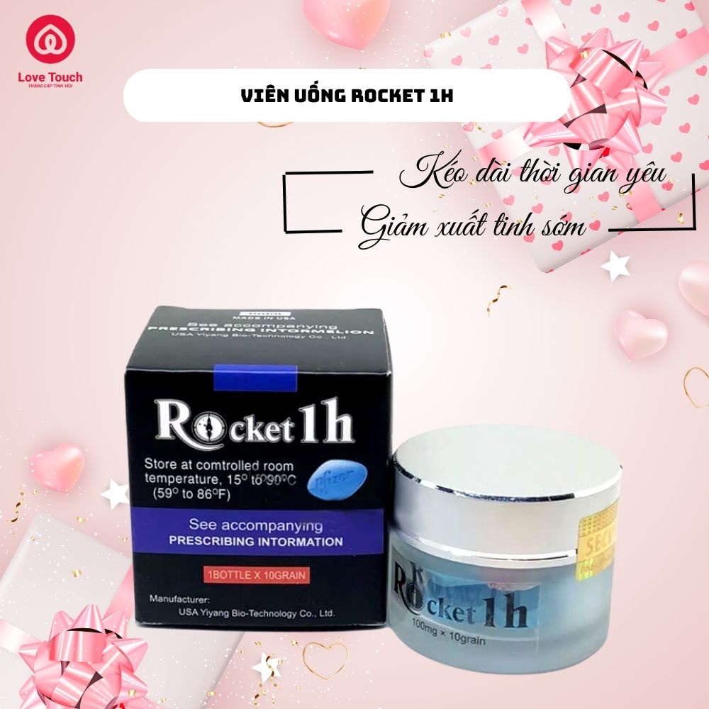Rocket 1h Tăng Cường Sinh Lý Nam Kéo Dài Cuộc Yêu Hàng Chính Hãng - LOVETOUCH